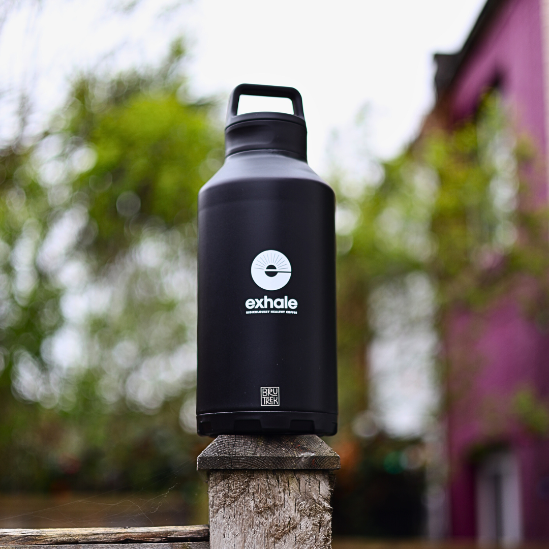 Exhale x BruTrekker™ Coffee Flask - 1.9L - Black