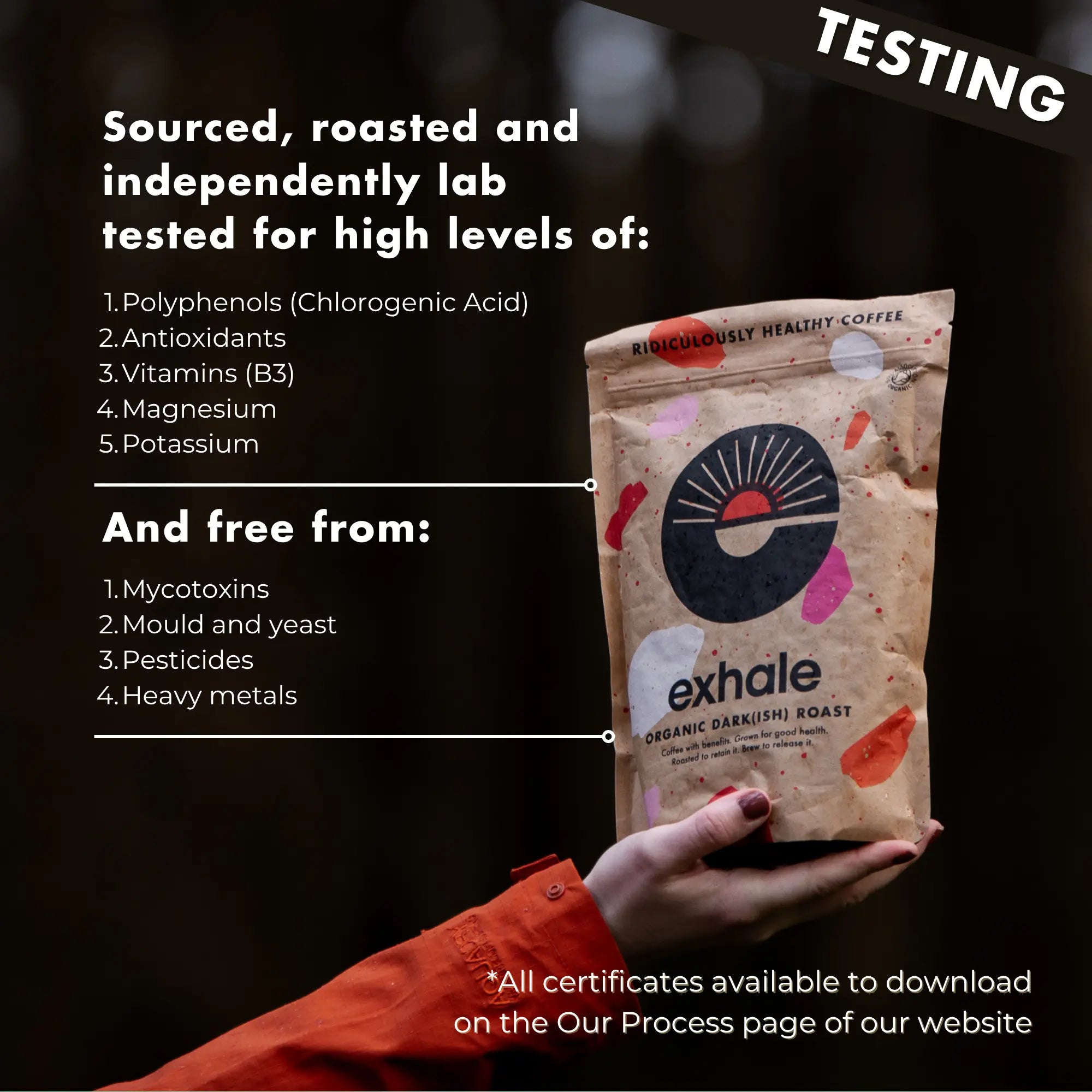 Free Trial of Exhale Healthy Coffee (+ free shipping)