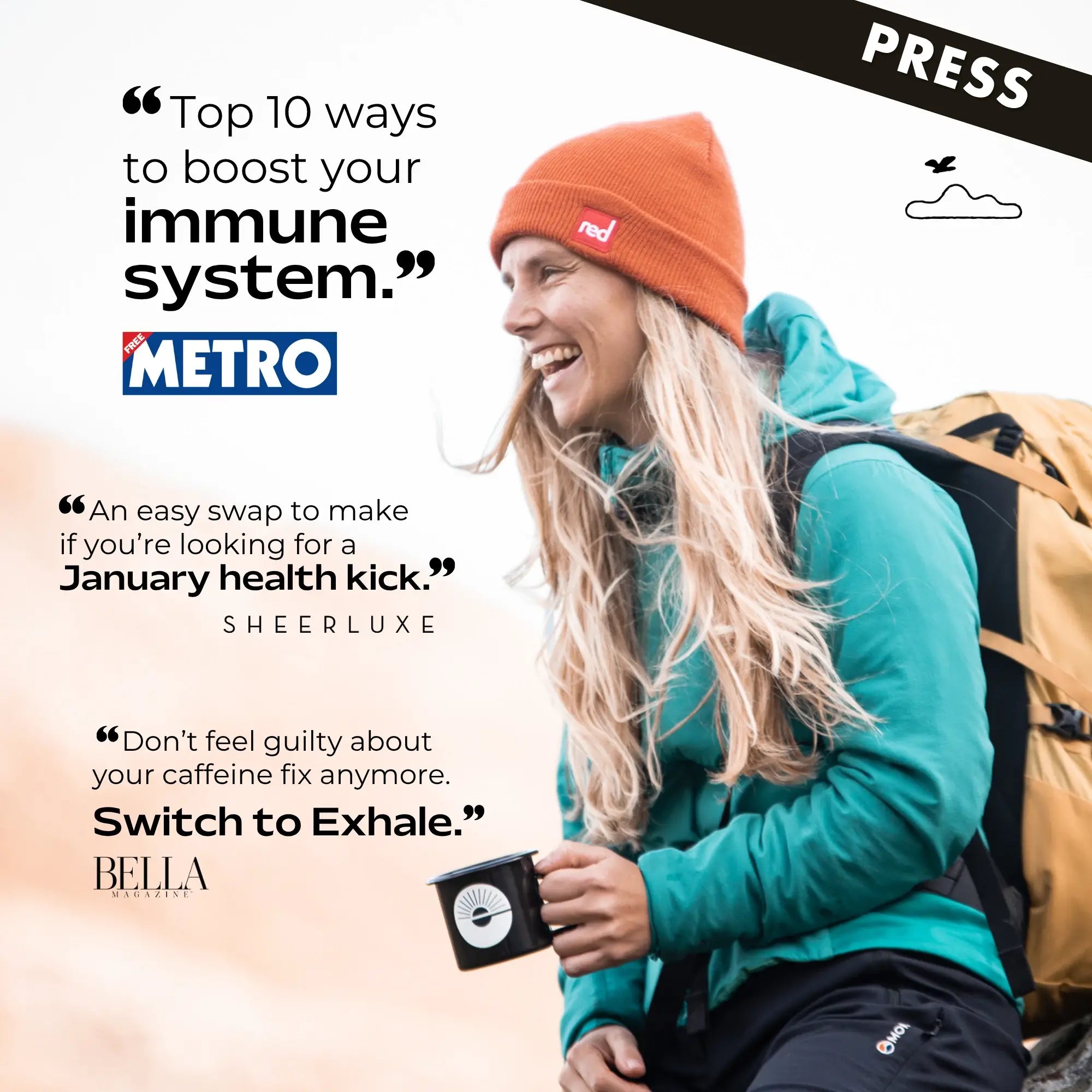 Free Trial of Exhale Healthy Coffee (+ free shipping)