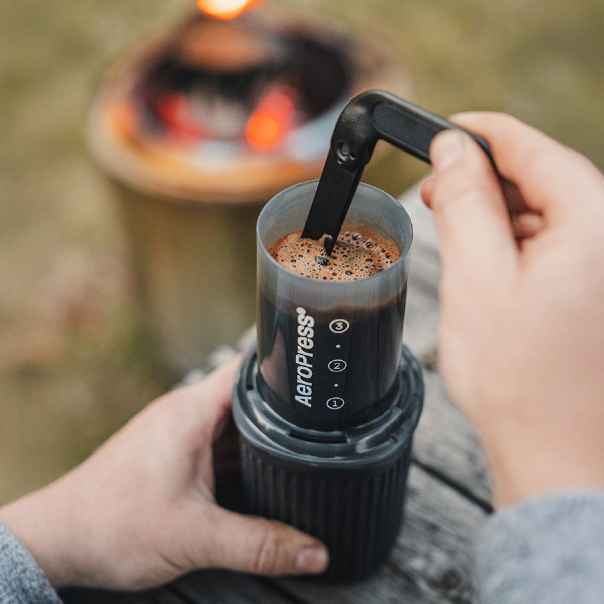 AeroPress GO Travel Coffee Maker with Metal Filter