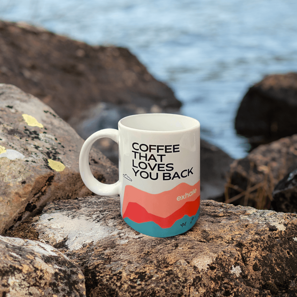 Exhale Ceramic Mug
