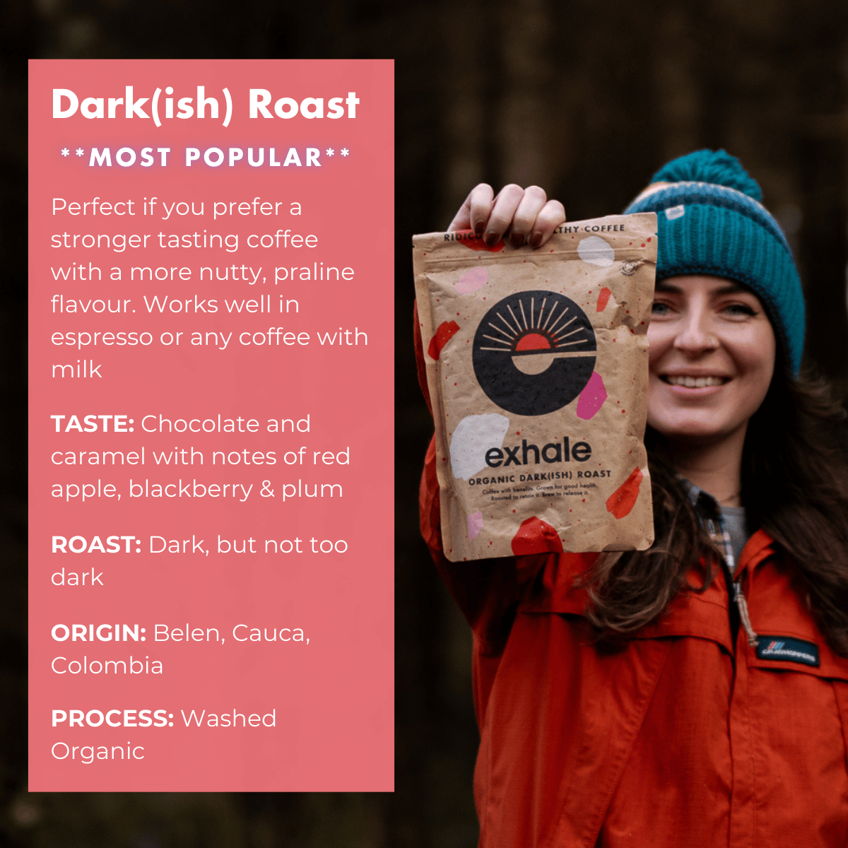 Organic Dark(ish) Roast Coffee