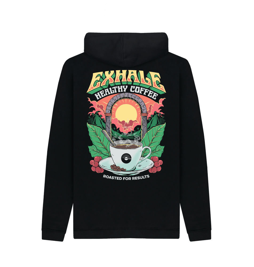 Exhale Surf Style Hoodie - Full logo