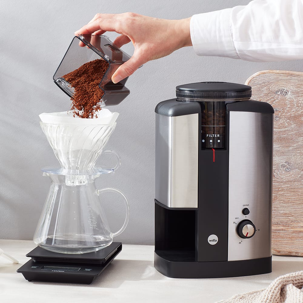 Wilfa Svart Coffee Grinder (Silver)