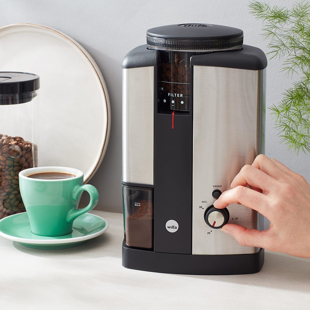 Wilfa Svart Coffee Grinder (Silver)