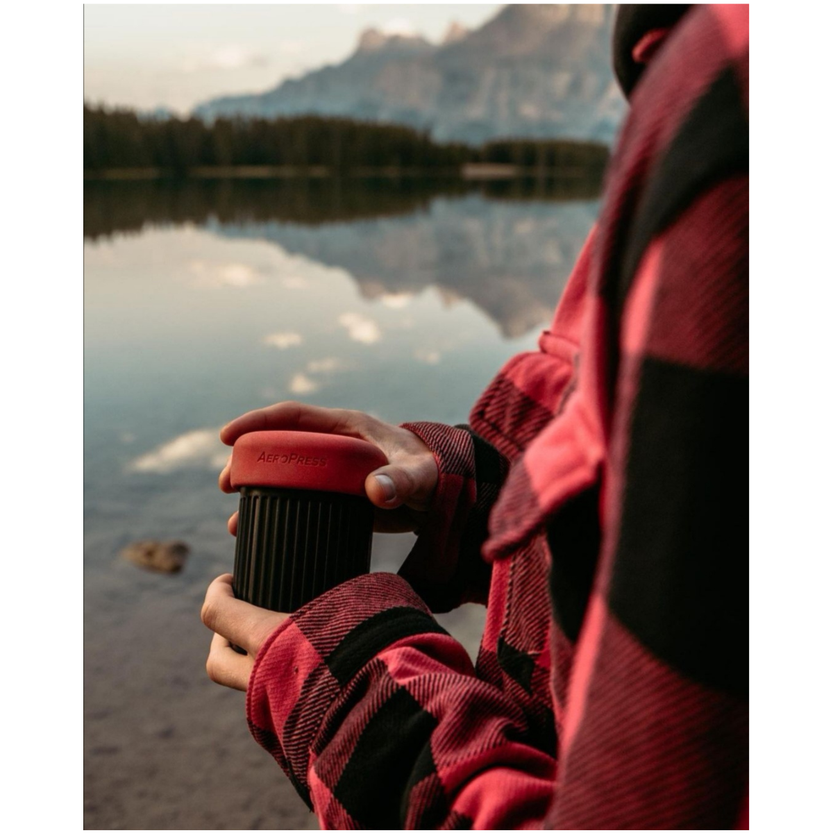AeroPress GO Travel Coffee Maker with Metal Filter