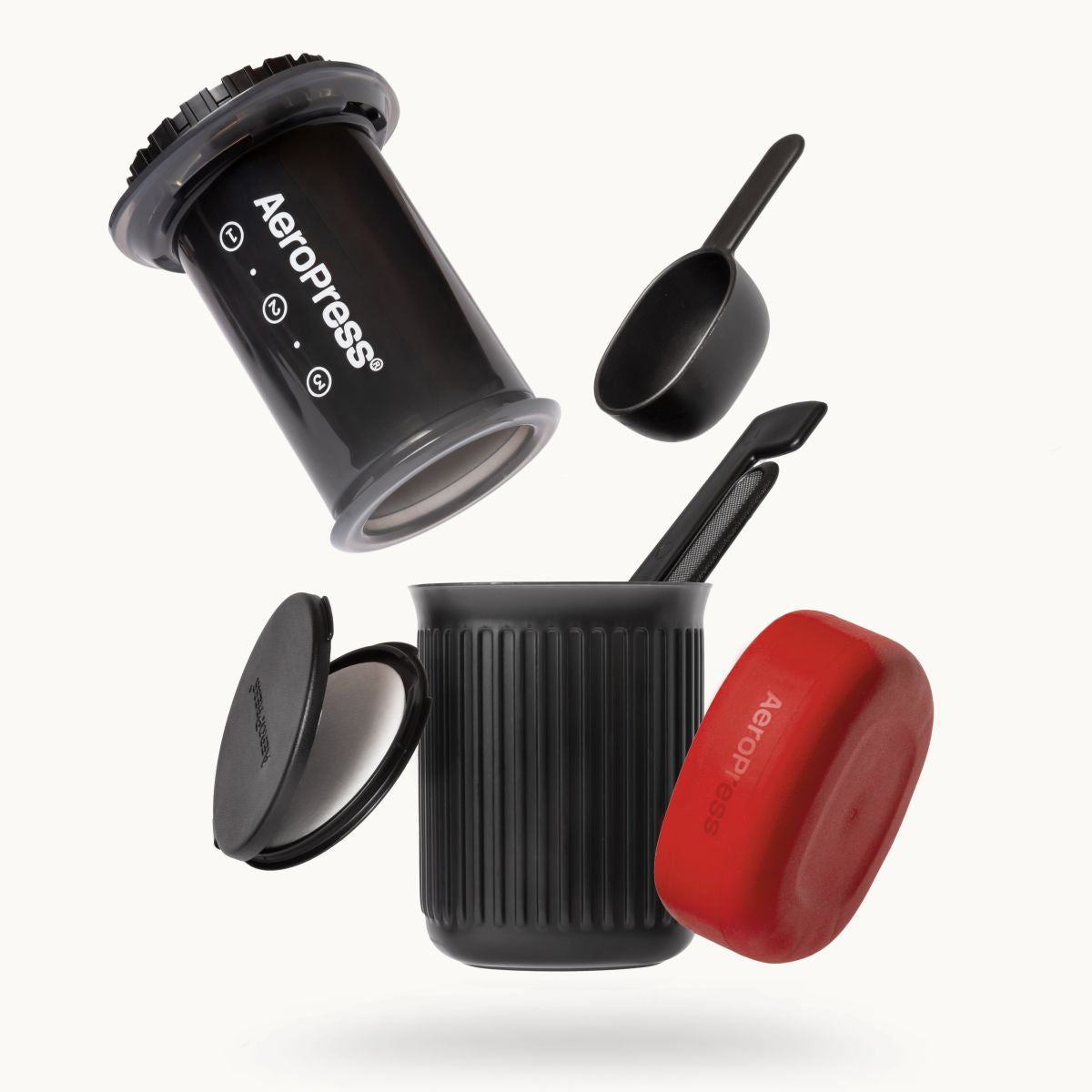 AeroPress GO Travel Coffee Maker with Metal Filter