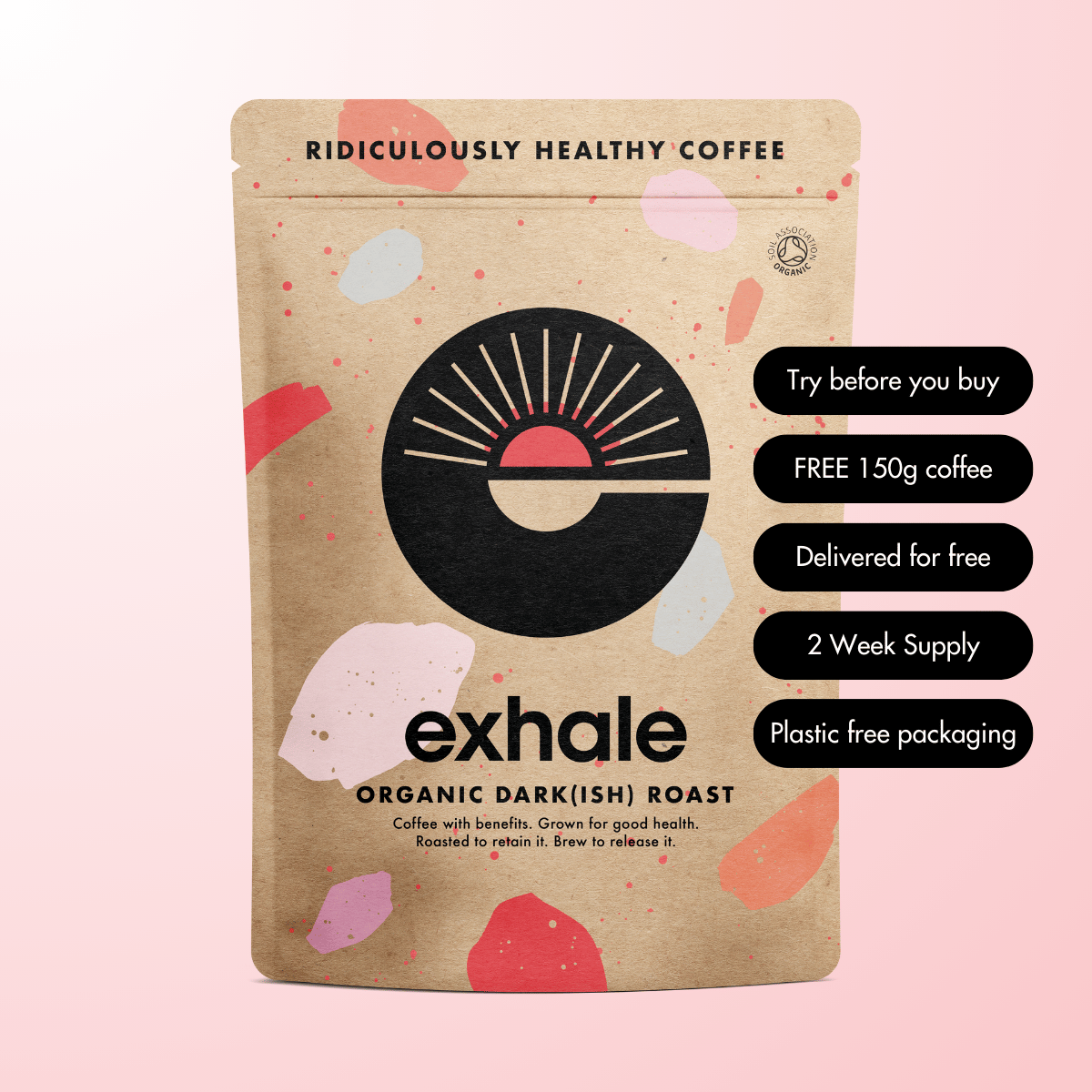 Free Trial of Exhale Healthy Coffee