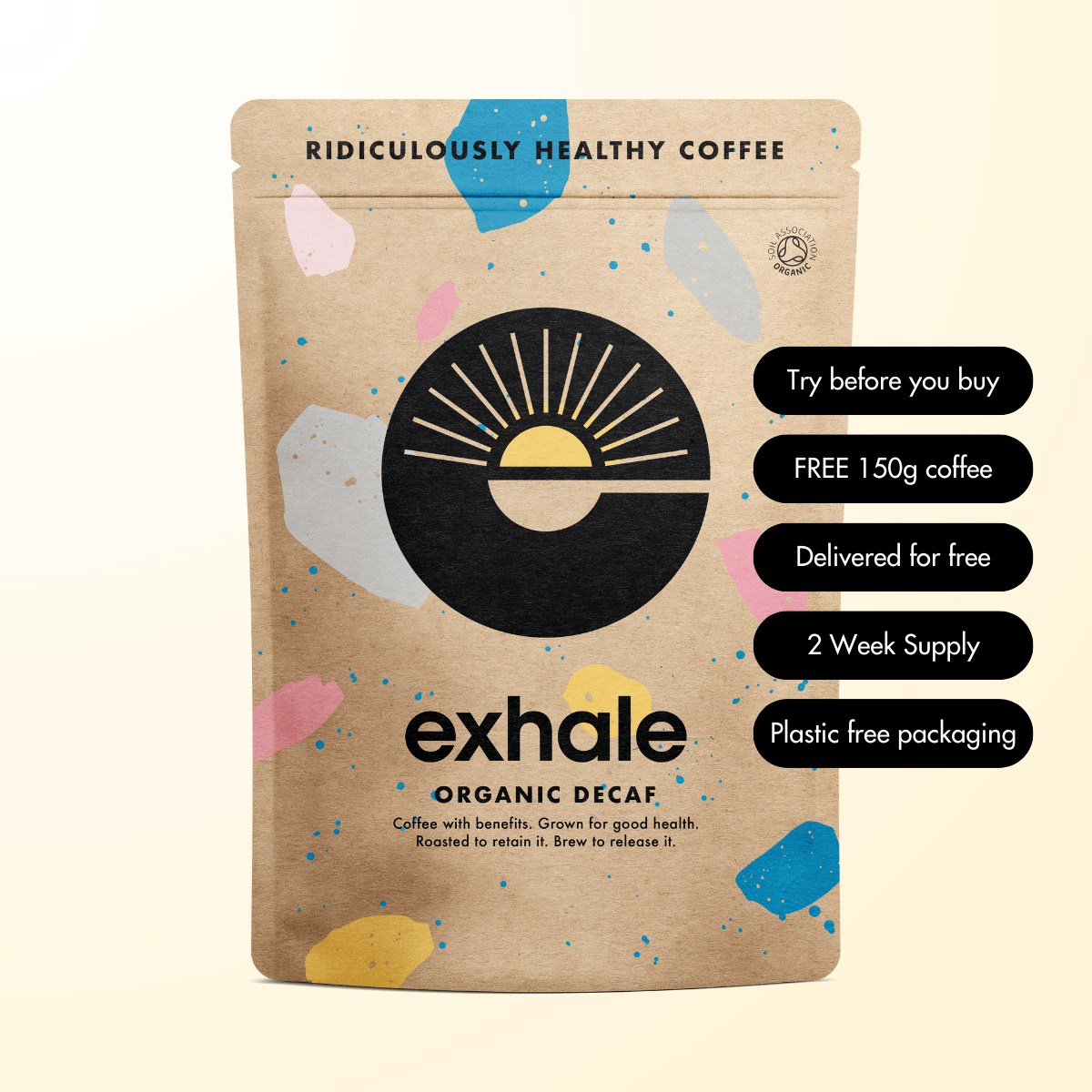 Free Trial of Exhale Healthy Coffee