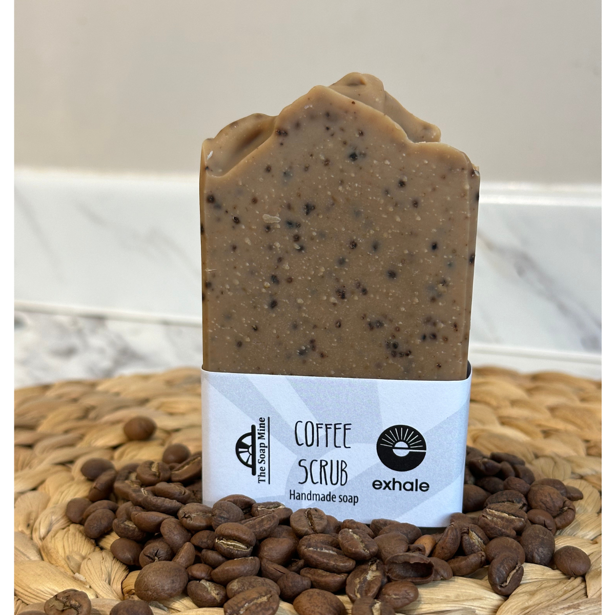 Exhale x The Soap Mine Handmade Coffee Soap - 100g