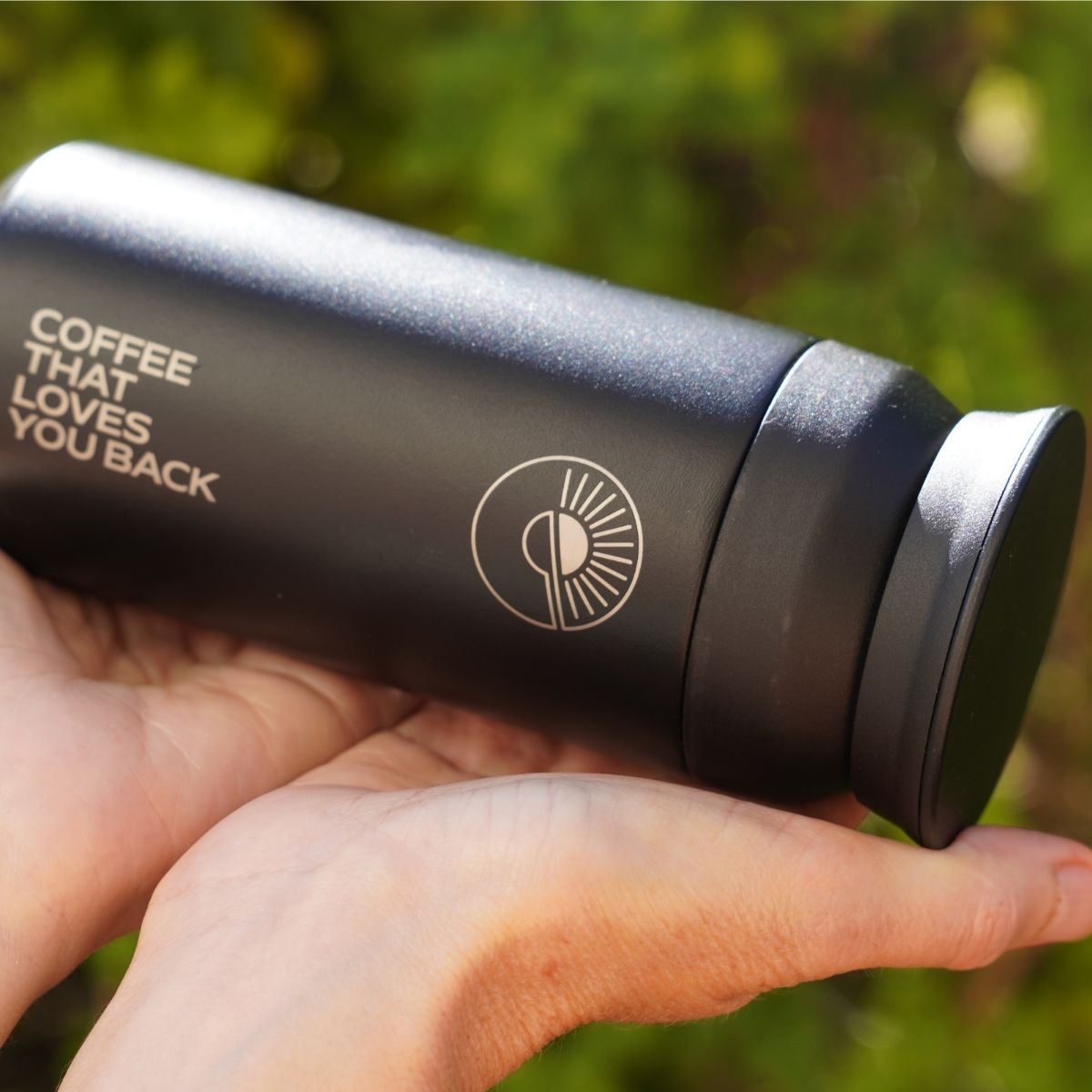 Exhale Go Travel Mug - 300ml - Black