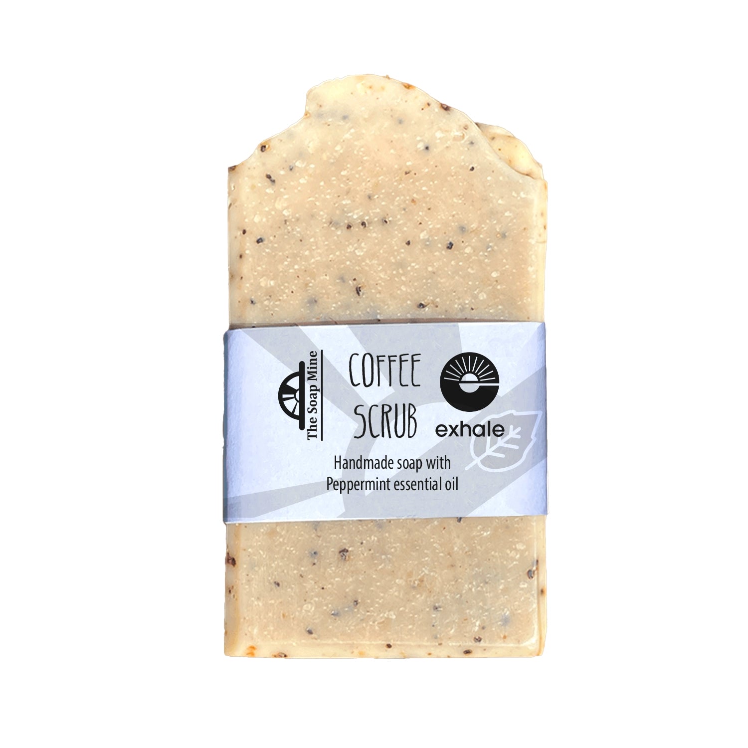 Exhale x The Soap Mine - Handmade Coffee Soap Scrub- 100g